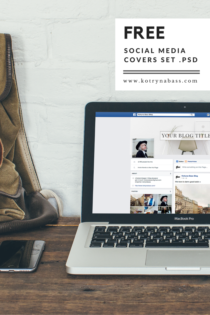 Free Social Media Covers Set which includes premade covers for your Facebook, Twitter, Google+ and Linkedin pages. Isn’t great? All you have to do is edit the files to match your blog or biz titles and you’re ready to go! Download instantly!