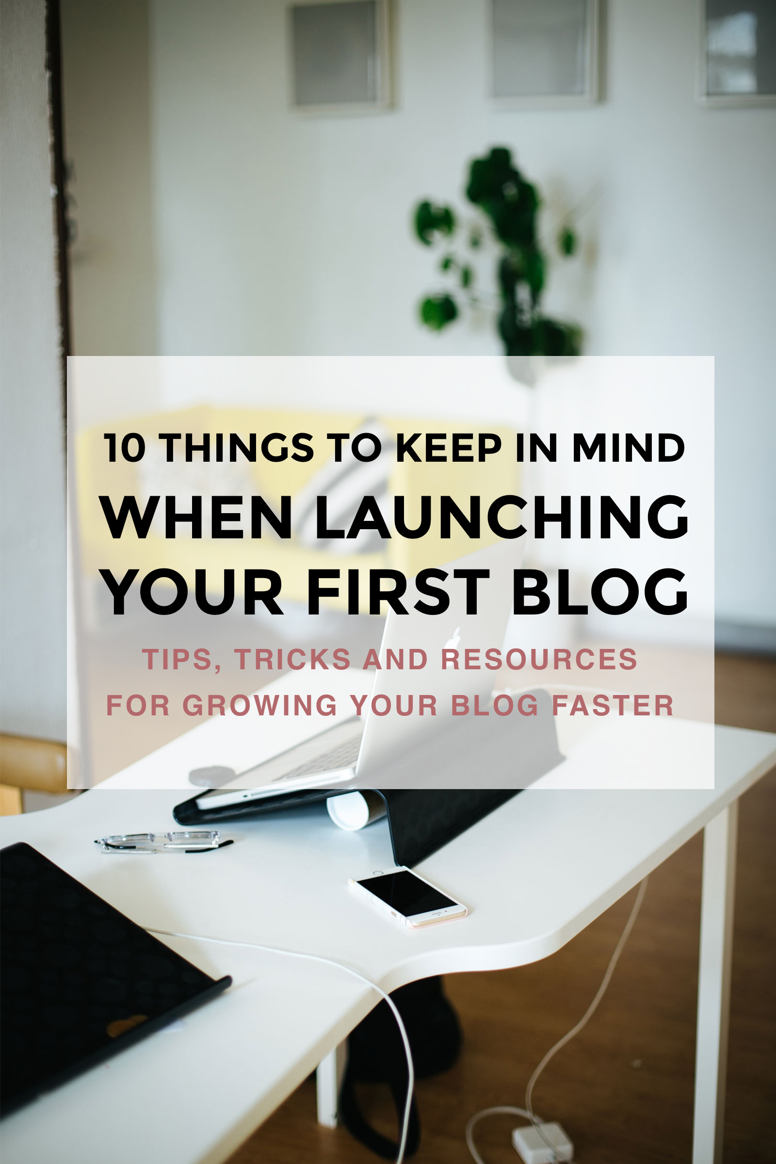 If you're currently working on your first blog, first of all- congratulations. You're going to have lots of fun, trust me. Secondly, you came to the right place! I've been blogging full-time for over three years, and I think I finally cracked the code to making my life as a blogger way easier. In this post, I'm going to reveal my tips, tricks and top resources that you should keep in mind when launching your first blog.
