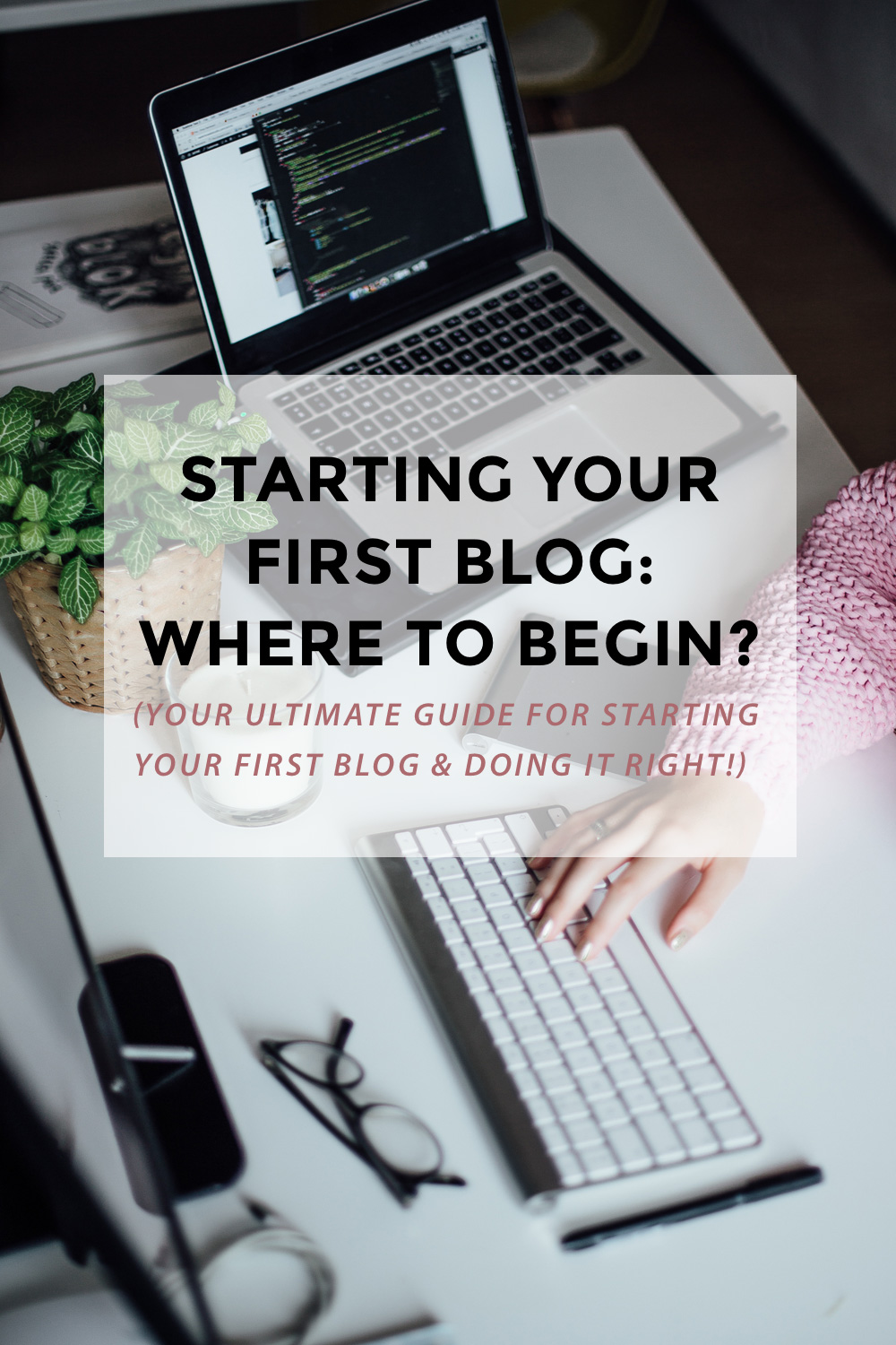 I receive emails from newbie bloggers every single day. I love helping you guys out & as so many of you are currently getting ready to start your first blogs, I thought that it would be awesome to create an ultimate guide with all the tips + tricks that will get you on the right track. Let's go! (blogging tips, first blog, blogging begginer, first time blogger, blogging for profit, blogging for money)