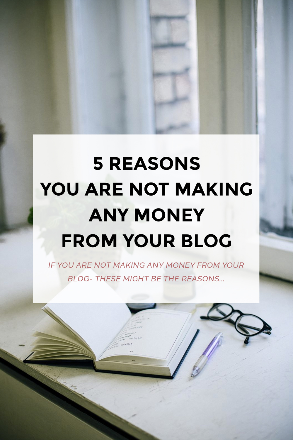 If You're Not Making Money From Your Blog These Might Be The Reasons