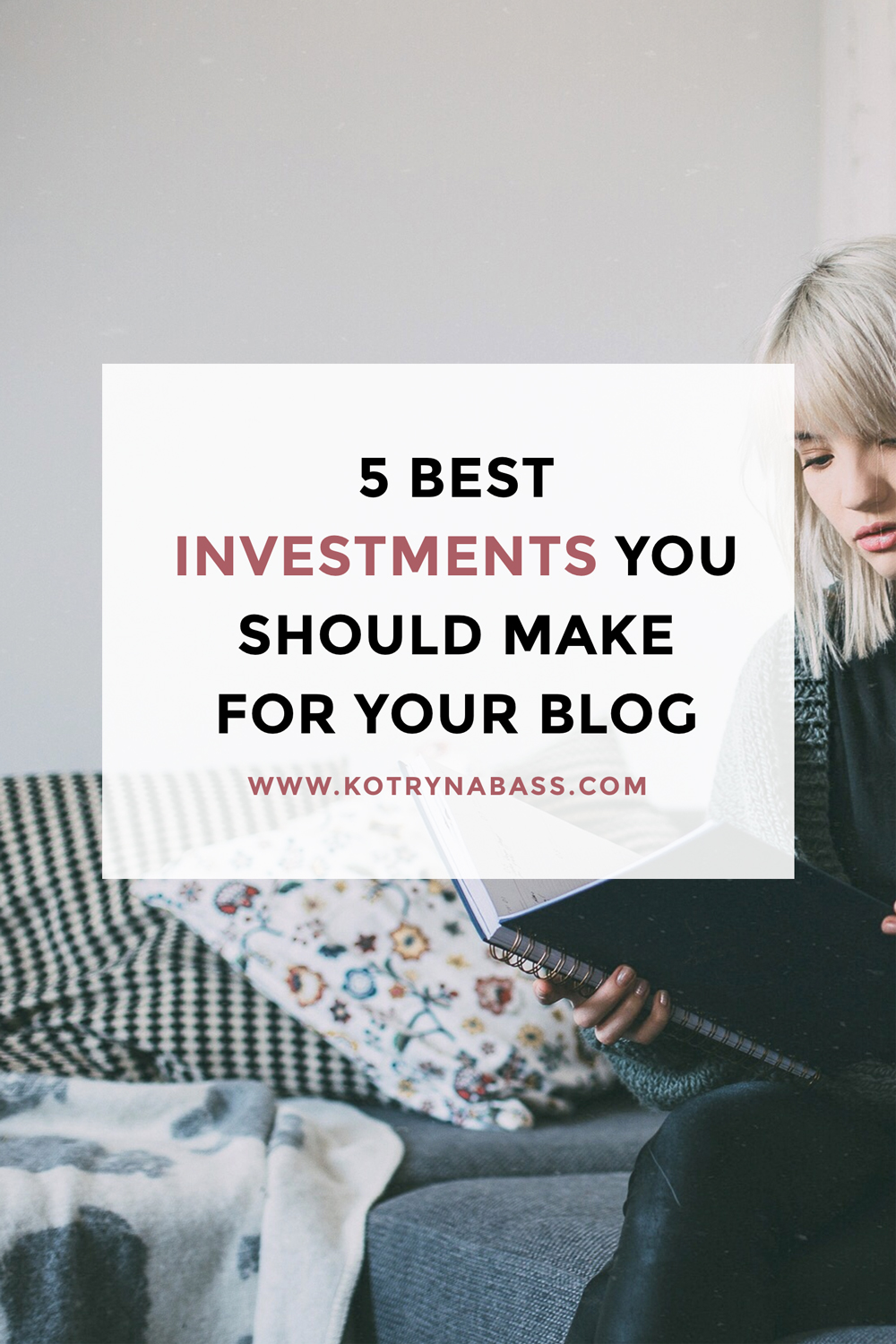 We all reach a point in blogging where in order to grow further, we have to be ready to make smaller or bigger expenses. Here are 5 investments every blogger should consider making.