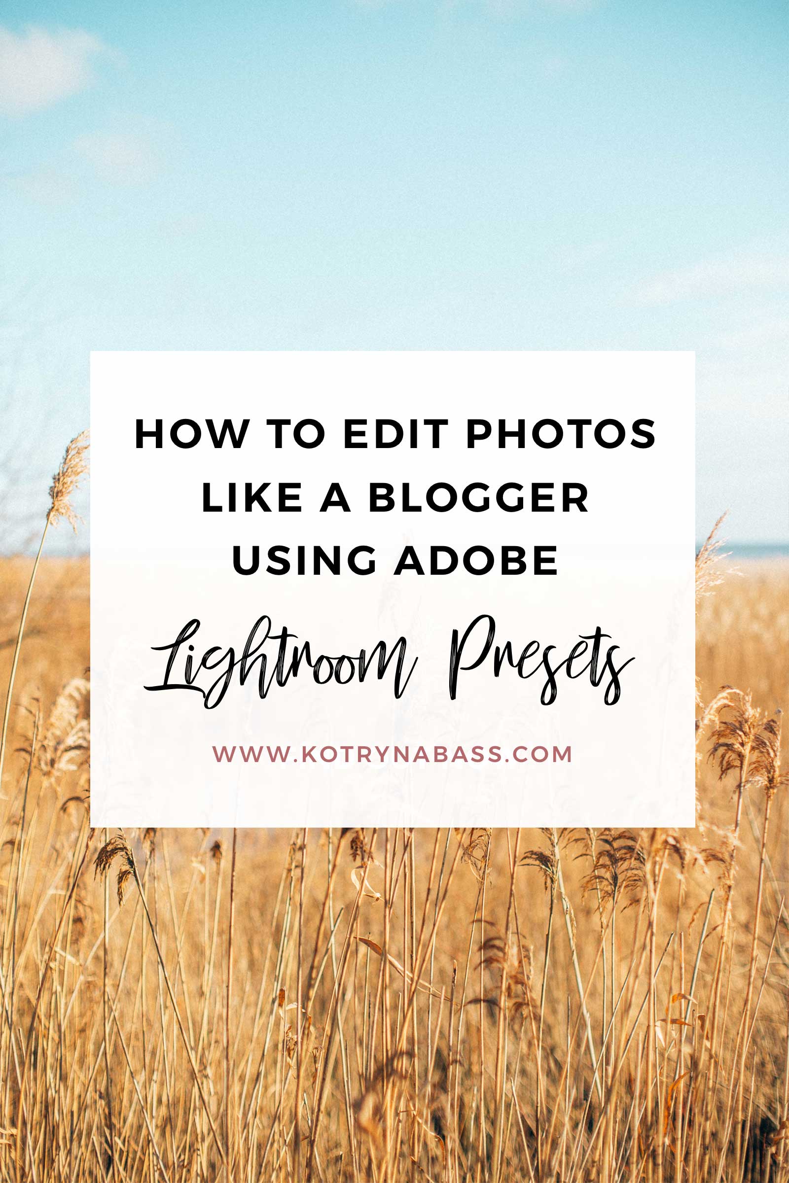 Bloggers take the coolest shots, no doubts. I get questions about my photography constantly and the funny thing is- I'm not even that great at it, it's all in the editing. Want to learn how to edit photos like a blogger? Keep on reading...