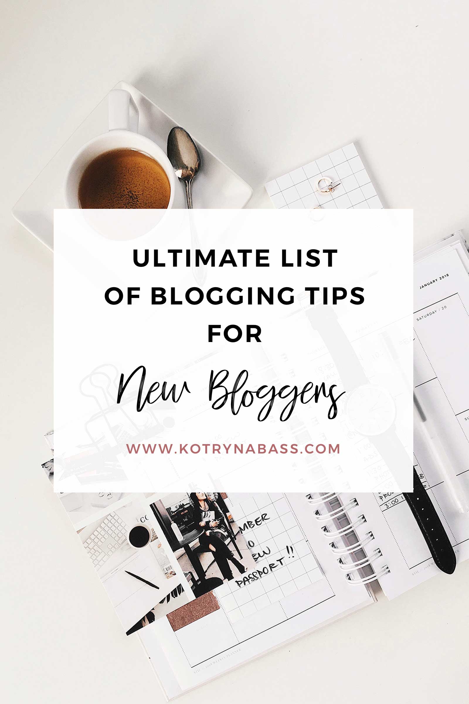 Are you planning to start a blog? This ultimate list of blogging tips for beginners will show you all the do's and dont's about creating your very first blog and actually turning it into a success. Let's get to work then!