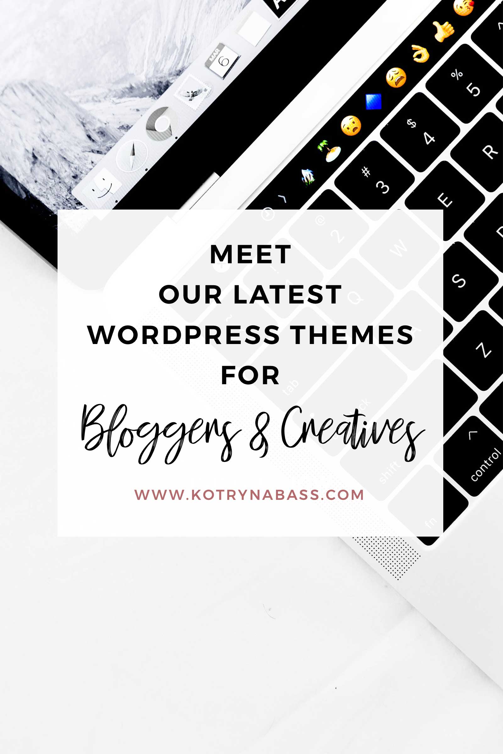 Over the last week, we've introduced three brand new WordPress themes on our website and the feedback has been astonishing. I wanted to introduce each of them here on the blog & I hope these make your creative online life a bit easier!
