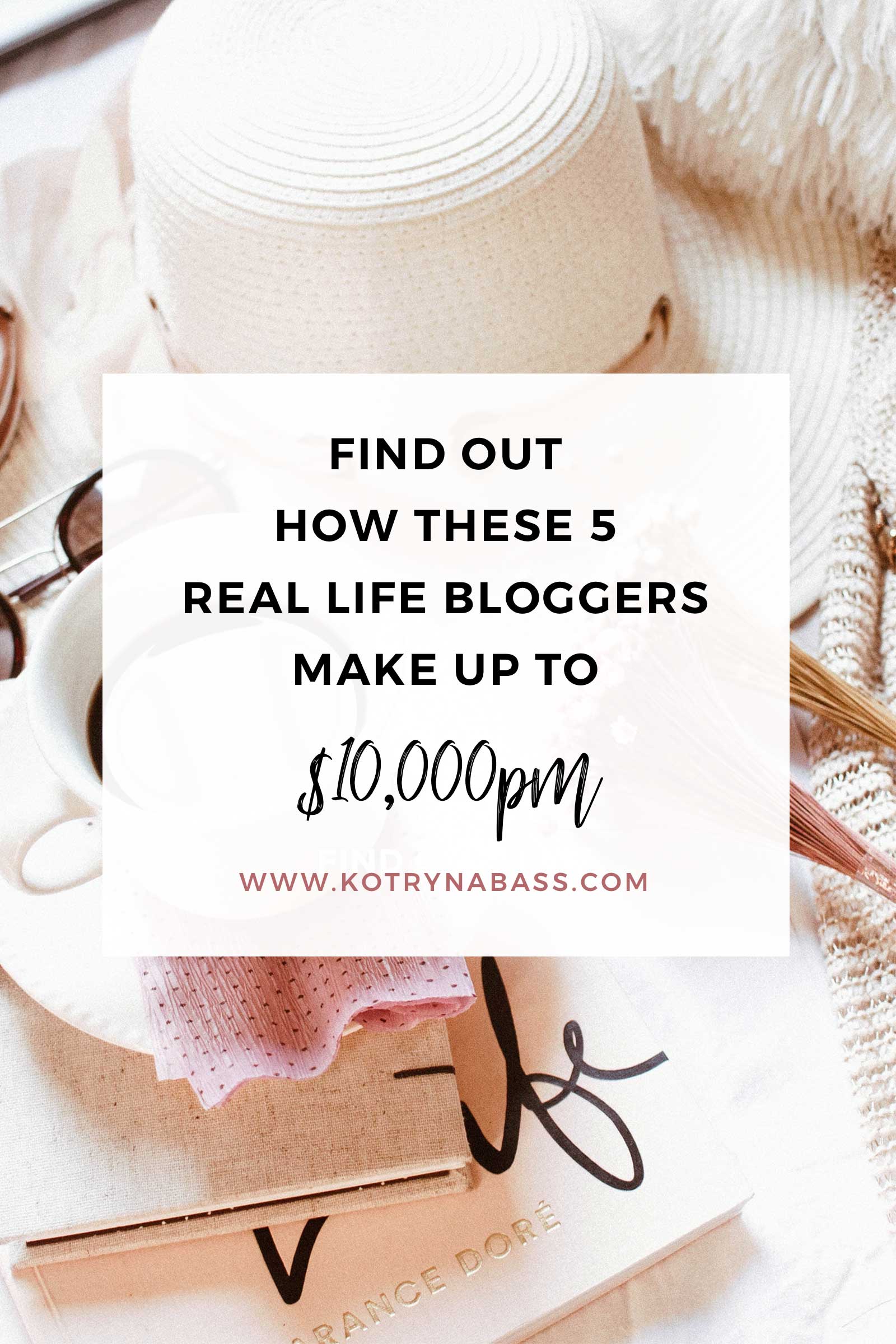 Find out how these 5 real life bloggers make up to $10,000 per month! Keen to start making money online? Learn from these inspiring blog owners!