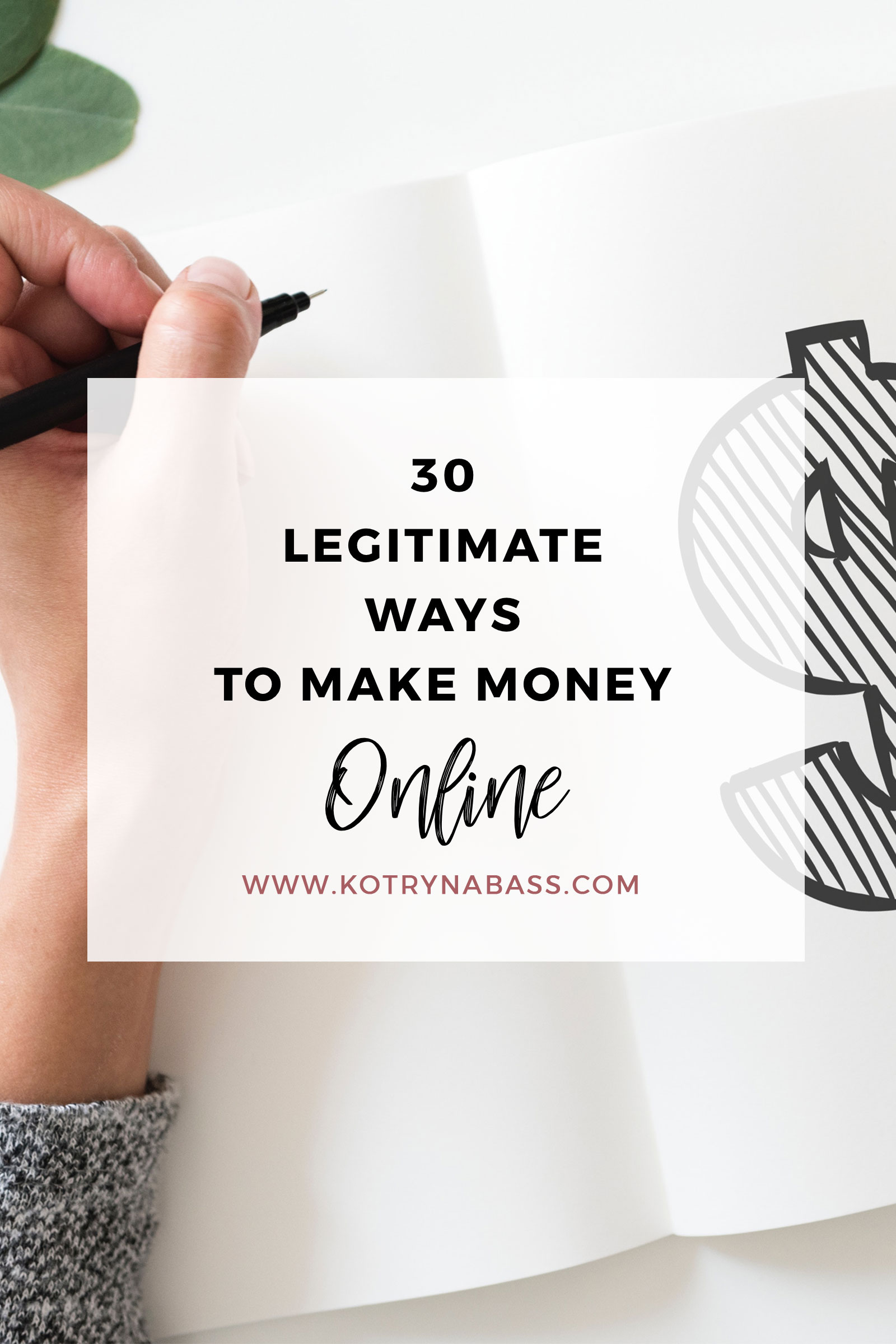 You wish to give making money online a try, but have no idea where to start? I have at least 30 ideas for you in this post, are you ready?