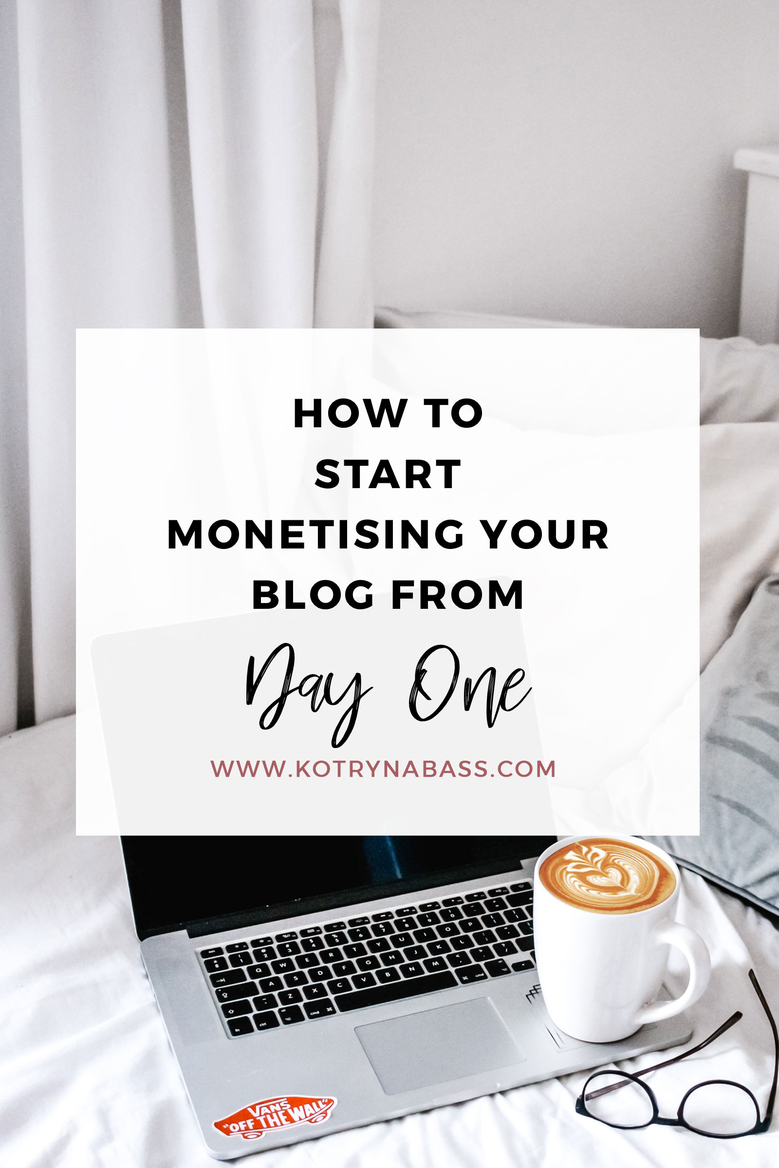 You don't have to wait months or years until you start making money from your blog, in fact, I believe you should start thinking about it from day one. Let me help you!